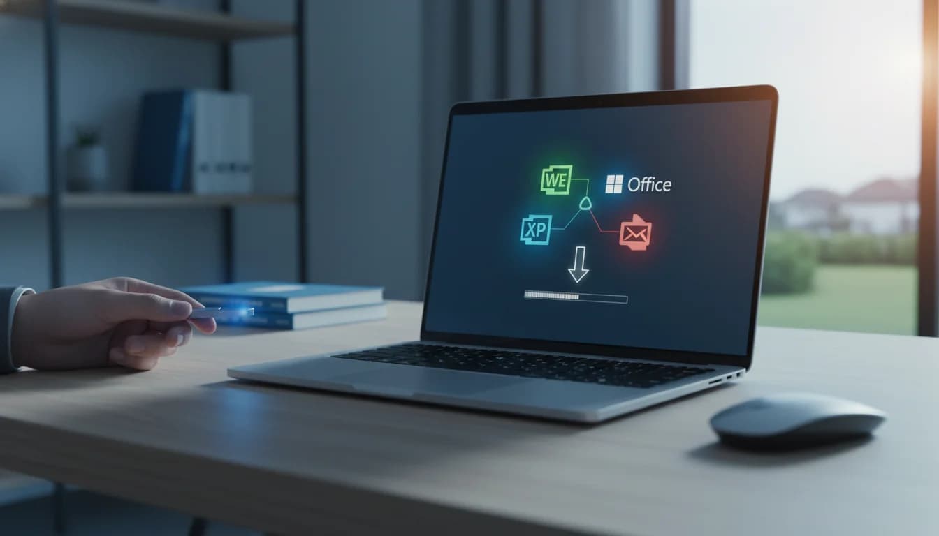 Huong dan tai va cai dat Microsoft Office tren laptop Windows 10 va Windows 11